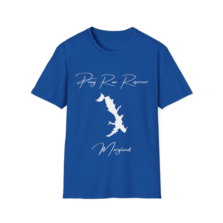 Maryland  Piney  Run  Reservoir  T-shirt  front  position  view  from  front  royal.webp
