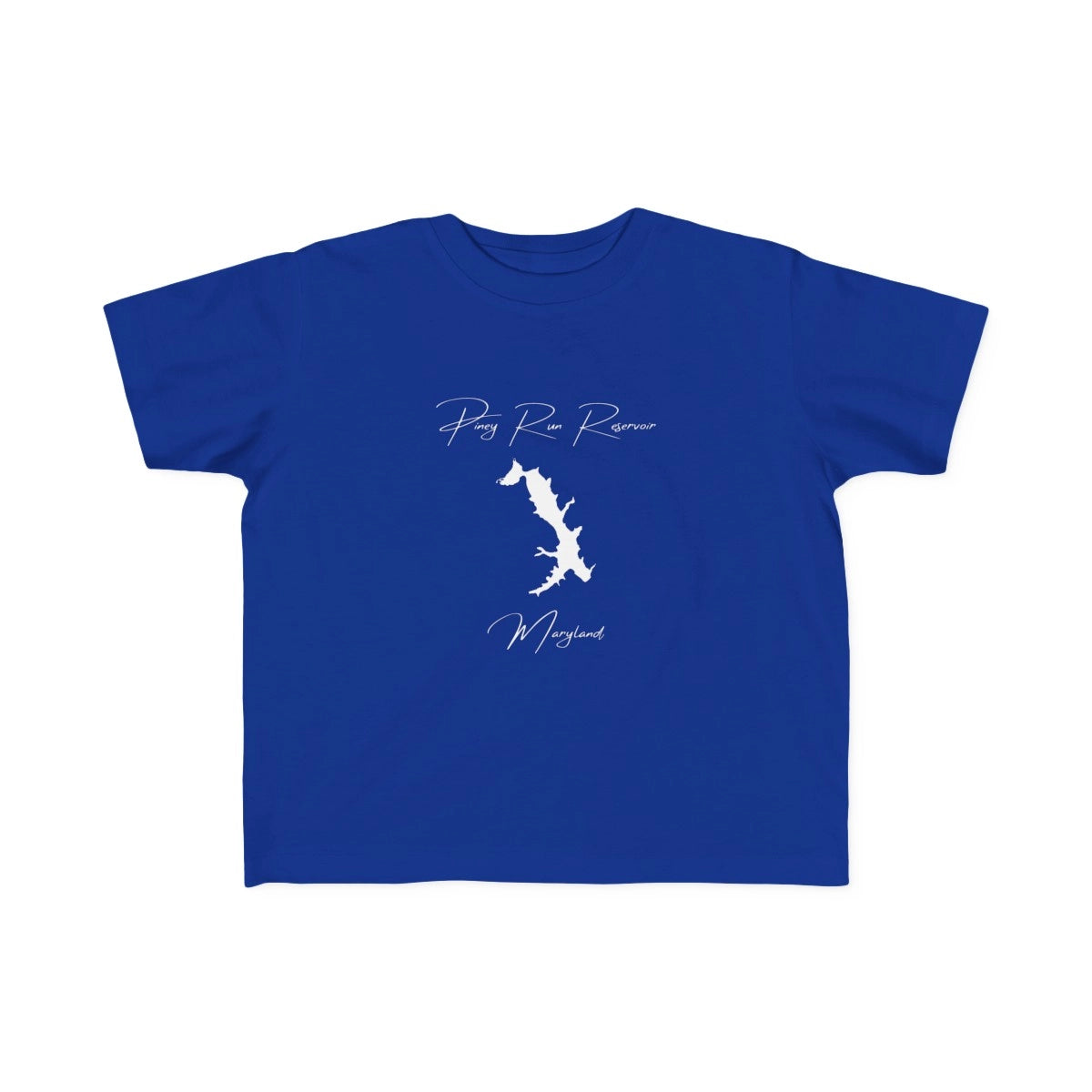 Maryland  Piney  Run  Reservoir  Toddler  T-shirt  front  position  view  from  front  royal.webp