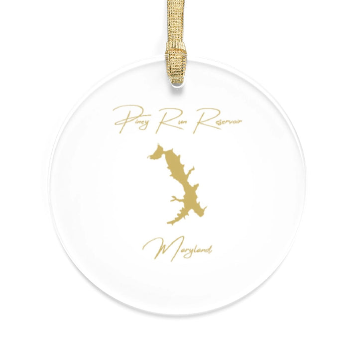 Maryland  Piney  Run  Reservoir  Tree  Ornament  other  position  view  from  front  round.webp