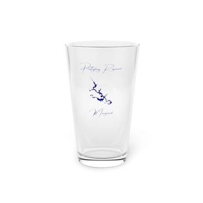 Maryland  Prettyboy  Reservoir  16oz  Pint  Glass  front  position  view  from  front  16oz.webp
