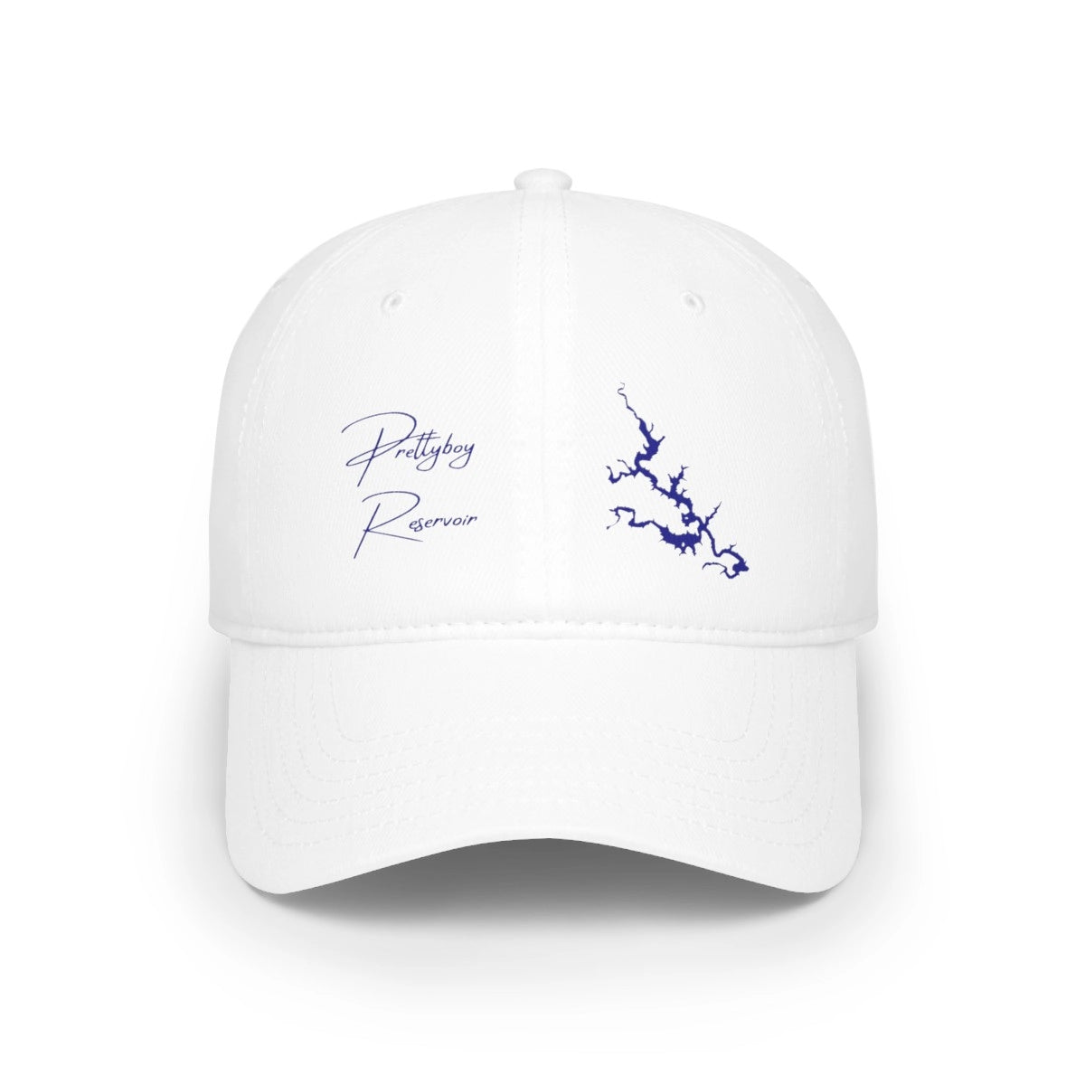 Maryland  Prettyboy  Reservoir  Baseball  Cap  front  position  view  from  front  one  size.webp