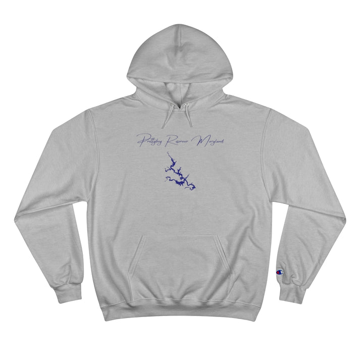 Maryland  Prettyboy  Reservoir  Hoodie  front  position  view  from  front  light  steel.webp