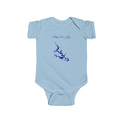 Maryland  Prettyboy  Reservoir  Onesie  front  position  view  from  front  light  blue.webp