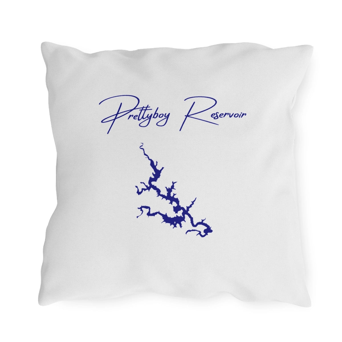 Maryland  Prettyboy  Reservoir  Outdoor  Pillow  back  position  view  from  back  18  x  18.webp