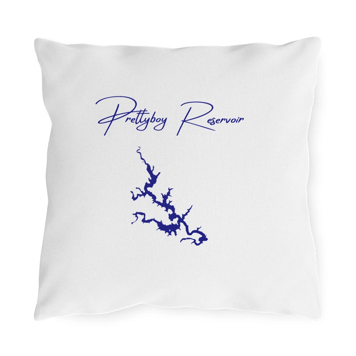 Maryland  Prettyboy  Reservoir  Outdoor  Pillow  front  position  view  from  front  16  x  16.webp