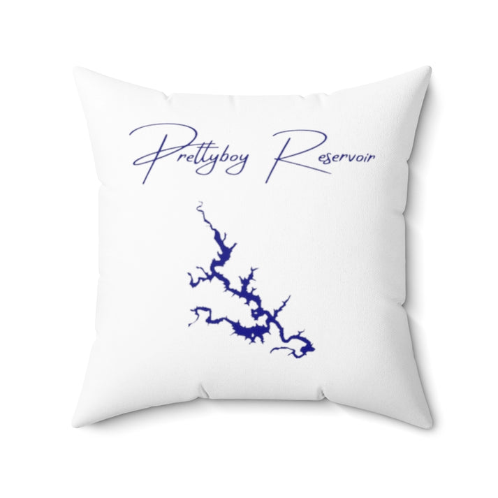Maryland  Prettyboy  Reservoir  Pillow  front  position  view  from  back  20  x  20.webp