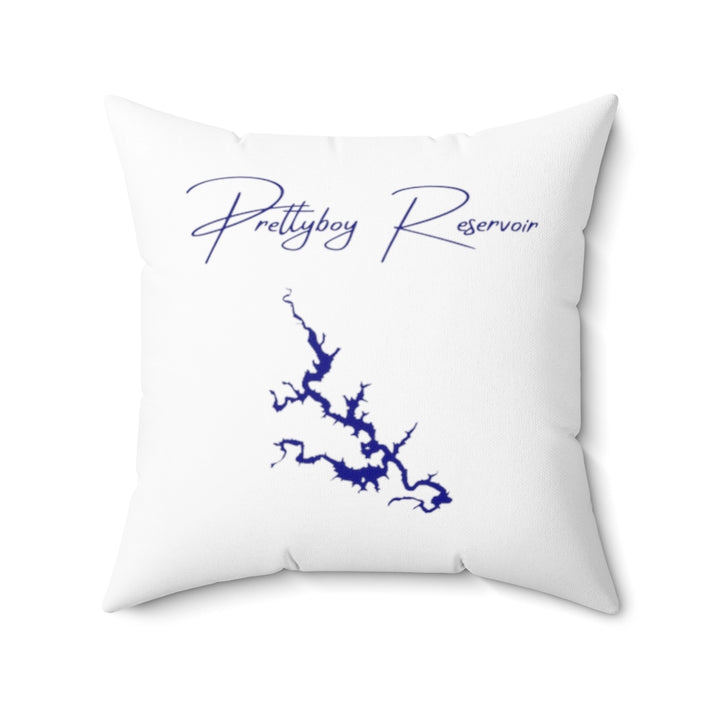 Maryland  Prettyboy  Reservoir  Pillow  front  position  view  from  front  20  x  20.webp