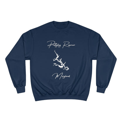 Maryland  Prettyboy  Reservoir  Sweatshirt  front  position  view  from  front  navy.webp