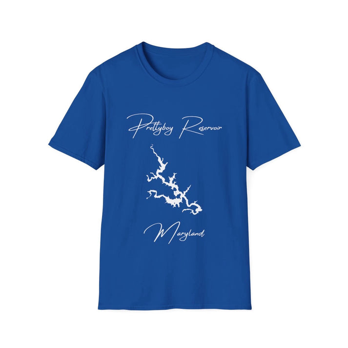 Maryland  Prettyboy  Reservoir  T-shirt  front  position  view  from  front  royal.webp