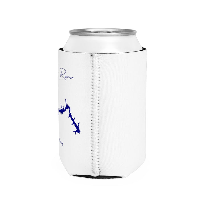 Maryland  Rocky  Gorge  Reservoir  Can  Koozie  all  position  view  from  right  white.webp