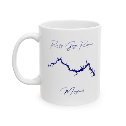 Maryland  Rocky  Gorge  Reservoir  Ceramic  Mug  other  position  view  from  left  11oz.webp