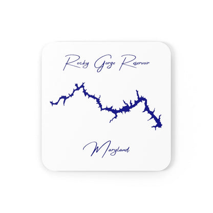 Maryland  Rocky  Gorge  Reservoir  Coaster  Set  front  position  view  from  front  3.75  x  3.75.webp