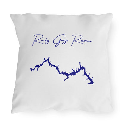 Maryland  Rocky  Gorge  Reservoir  Outdoor  Pillow  front  position  view  from  front  20  x  20.webp