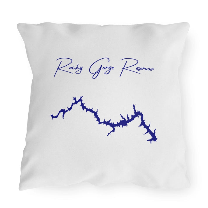Maryland  Rocky  Gorge  Reservoir  Outdoor  Pillow  front  position  view  from  front  20  x  20.webp