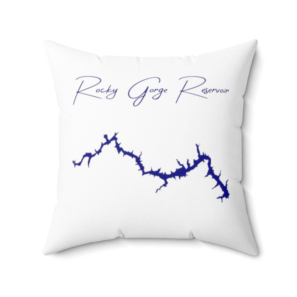 Maryland  Rocky  Gorge  Reservoir  Pillow  front  position  view  from  front  20  x  20.webp