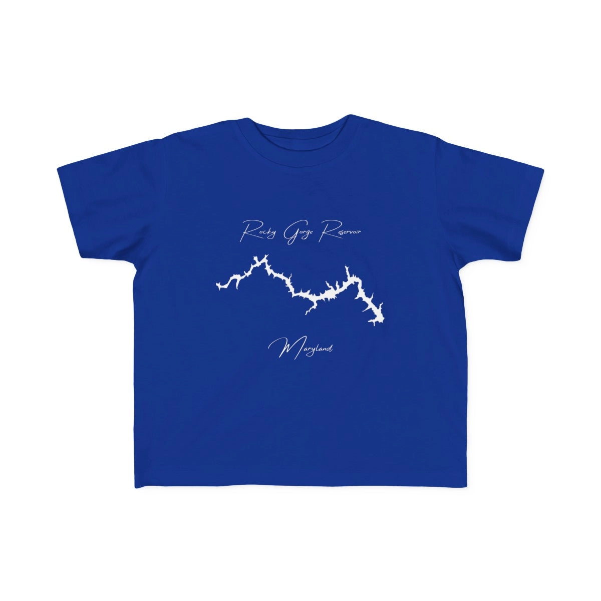 Maryland  Rocky  Gorge  Reservoir  Toddler  T-shirt  front  position  view  from  front  royal.webp