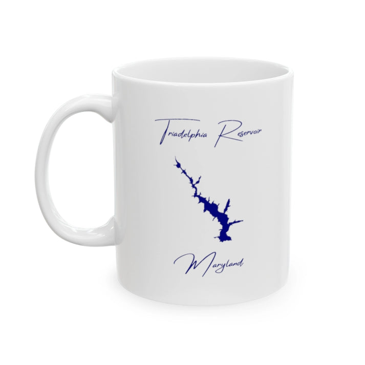 Maryland  Triadelphia  Reservoir  Ceramic  Mug  other  position  view  from  left  11oz.webp
