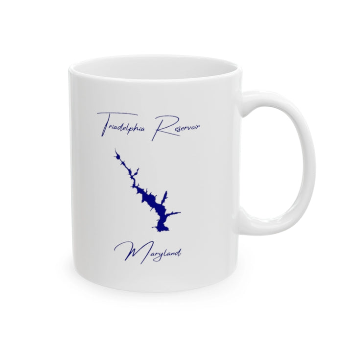 Maryland  Triadelphia  Reservoir  Ceramic  Mug  other  position  view  from  right  11oz.webp