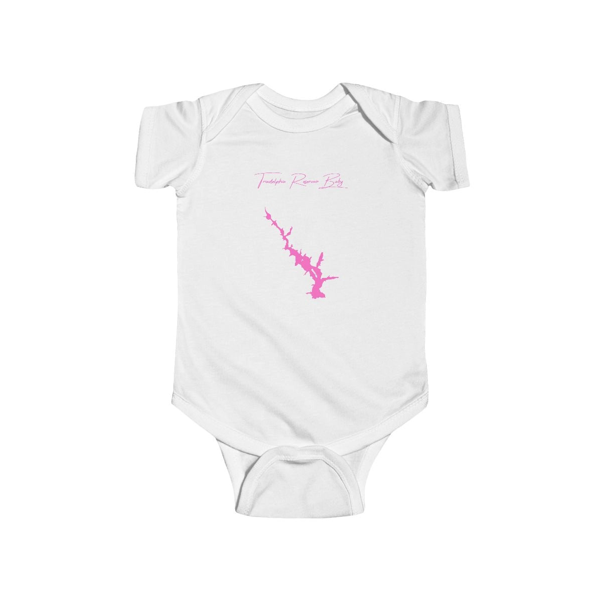 Maryland  Triadelphia  Reservoir  Onesie  front  position  view  from  front  white.webp
