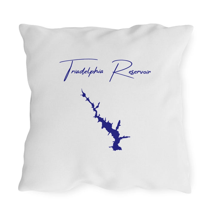 Maryland  Triadelphia  Reservoir  Outdoor  Pillow  back  position  view  from  back  20  x  20.webp