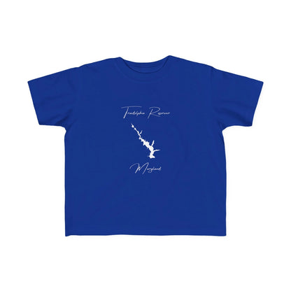 Maryland  Triadelphia  Reservoir  Toddler  T-shirt  front  position  view  from  front  royal.webp