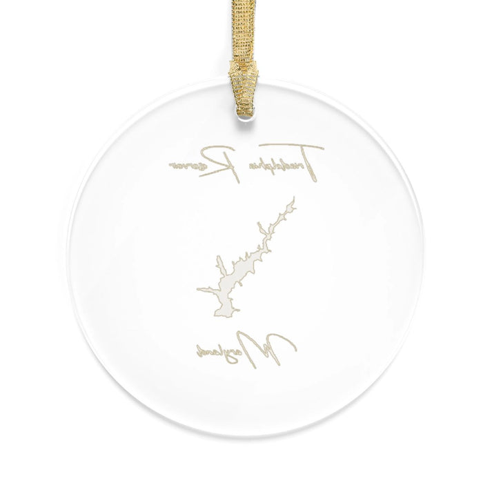 Maryland  Triadelphia  Reservoir  Tree  Ornament  other  position  view  from  back  round.webp