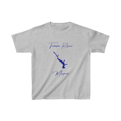 Maryland  Triadelphia  Reservoir  Youth  T-shirt  front  position  view  from  front  sport  grey.webp