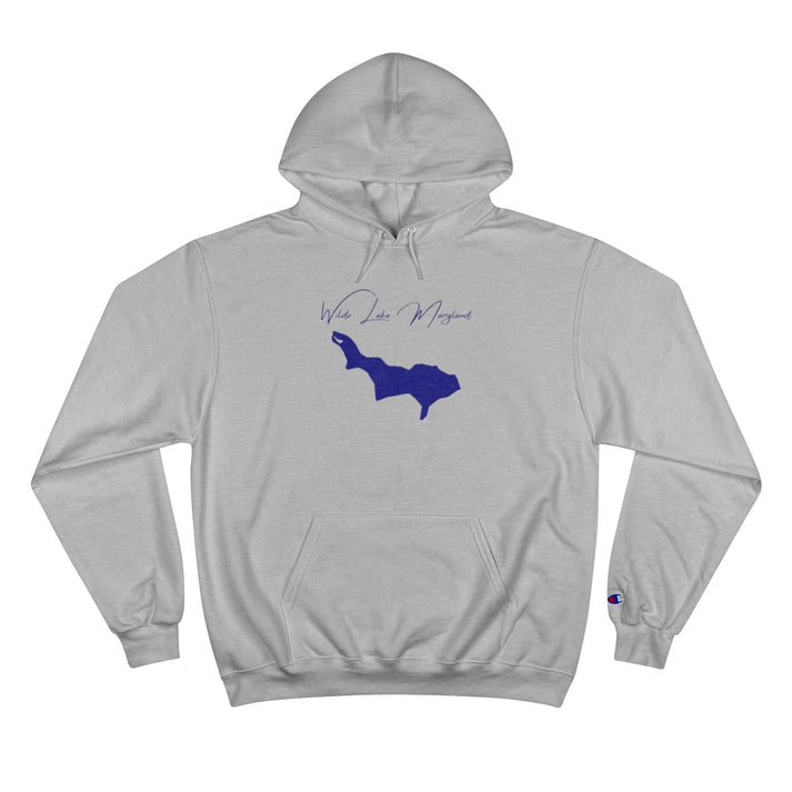 Maryland  Wilde  Lake  Hoodie  front  position  view  from  front  light  steel.webp