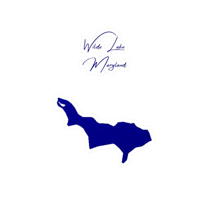 Maryland  Wilde  Lake  Vinyl  Decal  other  position  view  from  front  4  x  6.webp