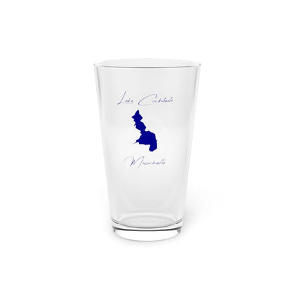 Massachusetts  Lake  Cochituate  16oz  Pint  Glass  front  position  view  from  front  16oz.webp