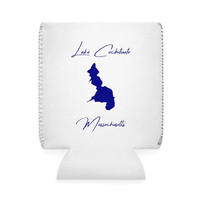 Massachusetts  Lake  Cochituate  Can  Koozie  front  position  view  from  front-1  white.webp