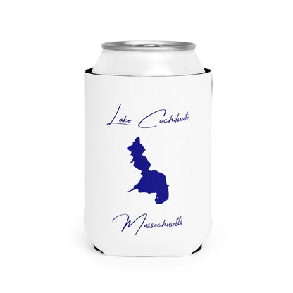 Massachusetts  Lake  Cochituate  Can  Koozie  front  position  view  from  front-2  white.webp