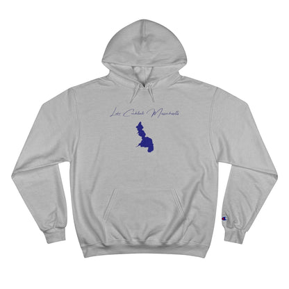 Massachusetts  Lake  Cochituate  Hoodie  front  position  view  from  front  light  steel.webp