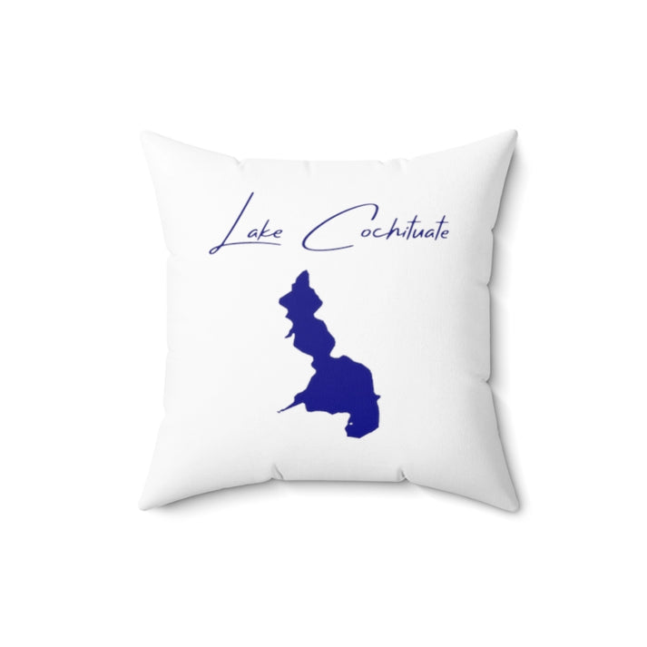 Massachusetts  Lake  Cochituate  Pillow  front  position  view  from  front  16  x  16.webp