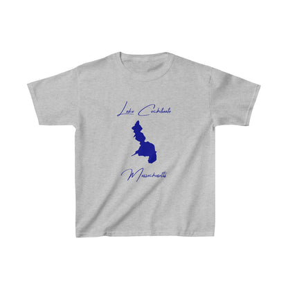 Massachusetts  Lake  Cochituate  Youth  T-shirt  front  position  view  from  front  sport  grey.webp