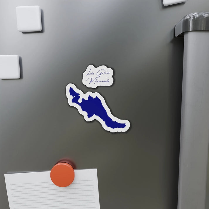 Massachusetts  Lake  Garfield  Die  Cut  Magnet  front  position  view  from  context-1  4  x  4.webp