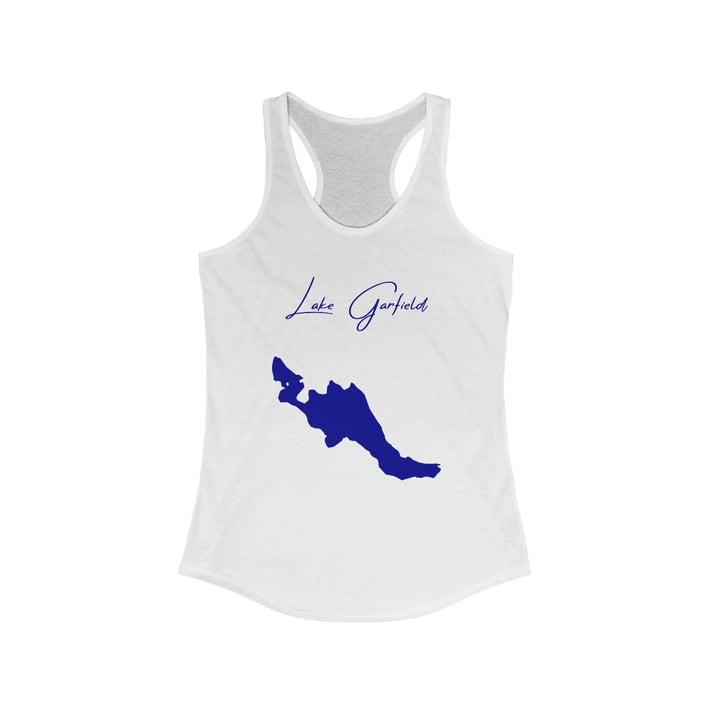 Massachusetts  Lake  Garfield  Racerback-Tank  front  position  view  from  front  solid  white.webp