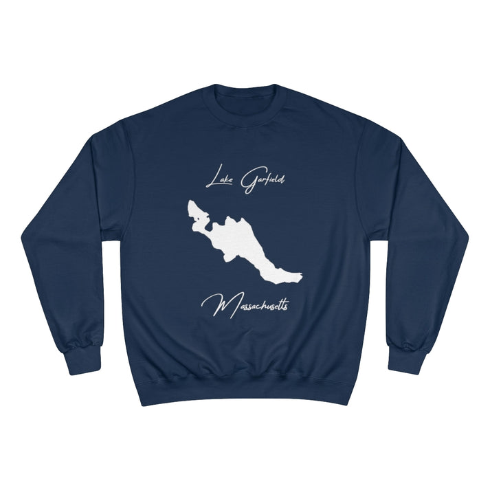 Massachusetts  Lake  Garfield  Sweatshirt  front  position  view  from  front  navy.webp