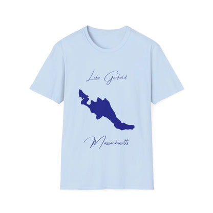 Massachusetts  Lake  Garfield  T-shirt  front  position  view  from  front  light  blue.webp