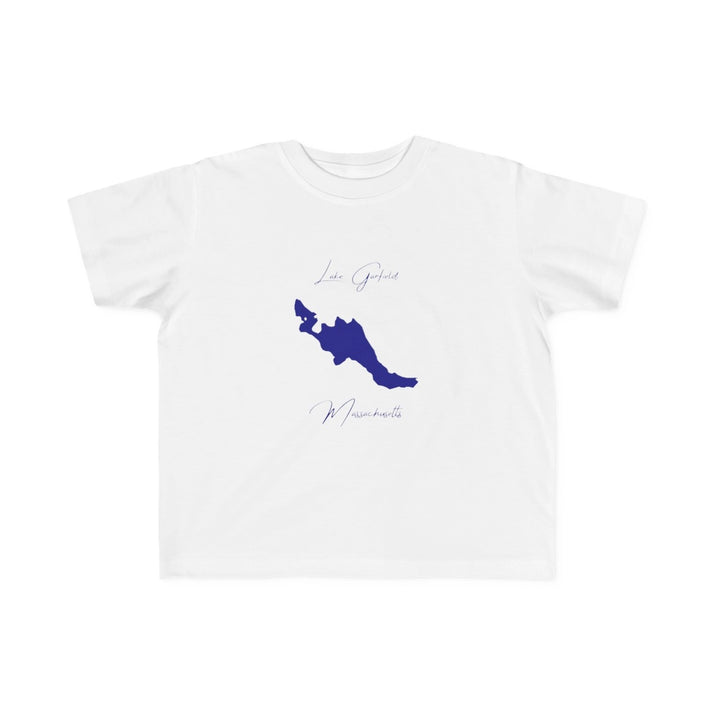 Massachusetts  Lake  Garfield  Toddler  T-shirt  front  position  view  from  front  white.webp