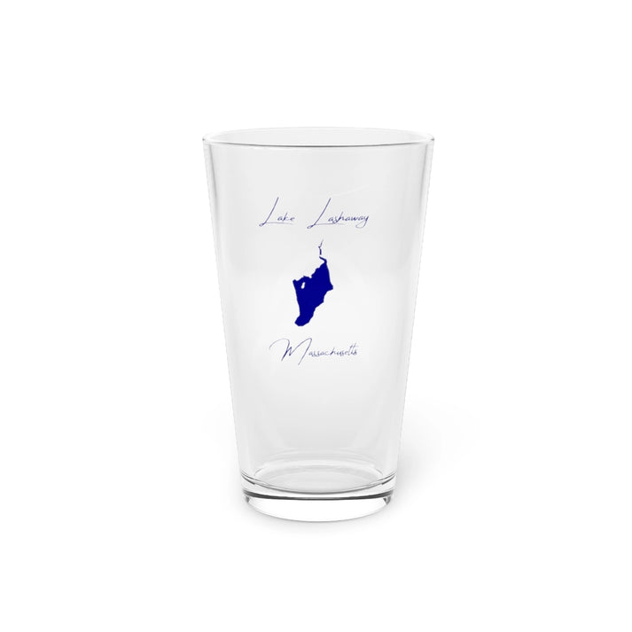 Massachusetts  Lake  Lashaway  16oz  Pint  Glass  front  position  view  from  front  16oz.webp