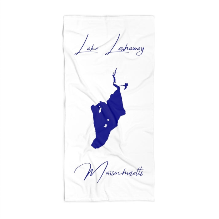 Massachusetts  Lake  Lashaway  Beach  Towel  front  position  view  from  front  36  x  72.webp