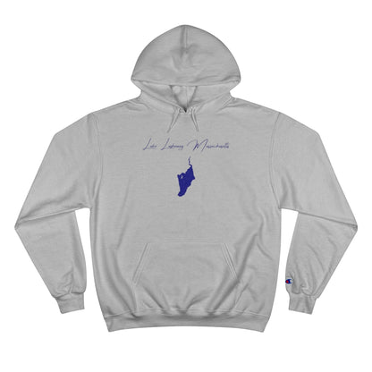Massachusetts  Lake  Lashaway  Hoodie  front  position  view  from  front  light  steel.webp