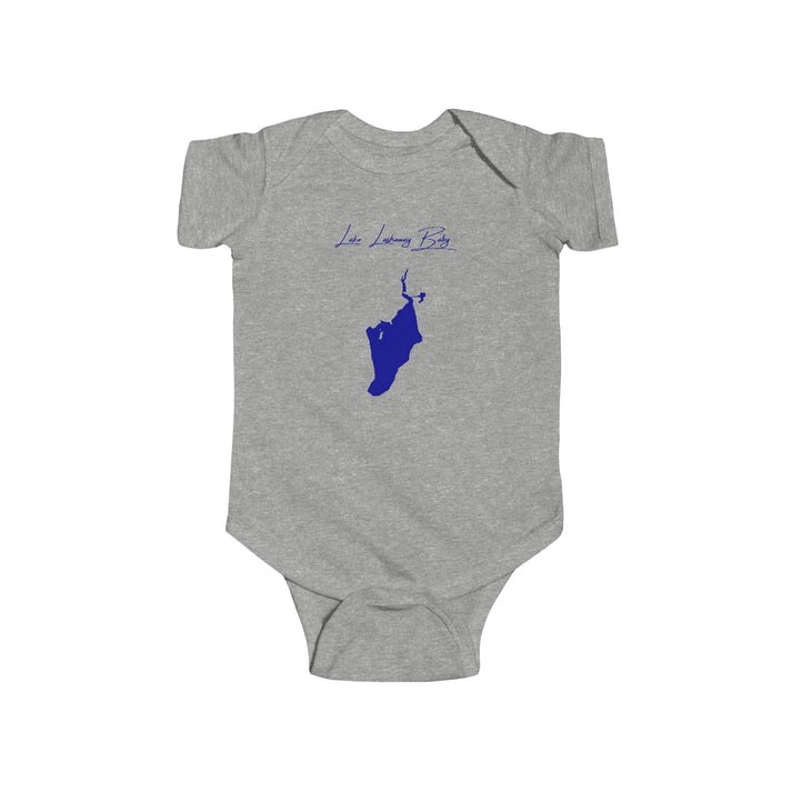 Massachusetts  Lake  Lashaway  Onesie  front  position  view  from  front  heather.webp