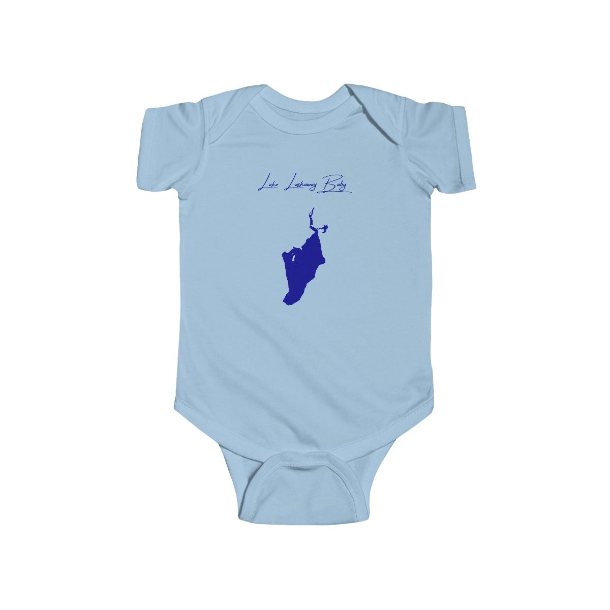 Massachusetts  Lake  Lashaway  Onesie  front  position  view  from  front  light  blue.webp