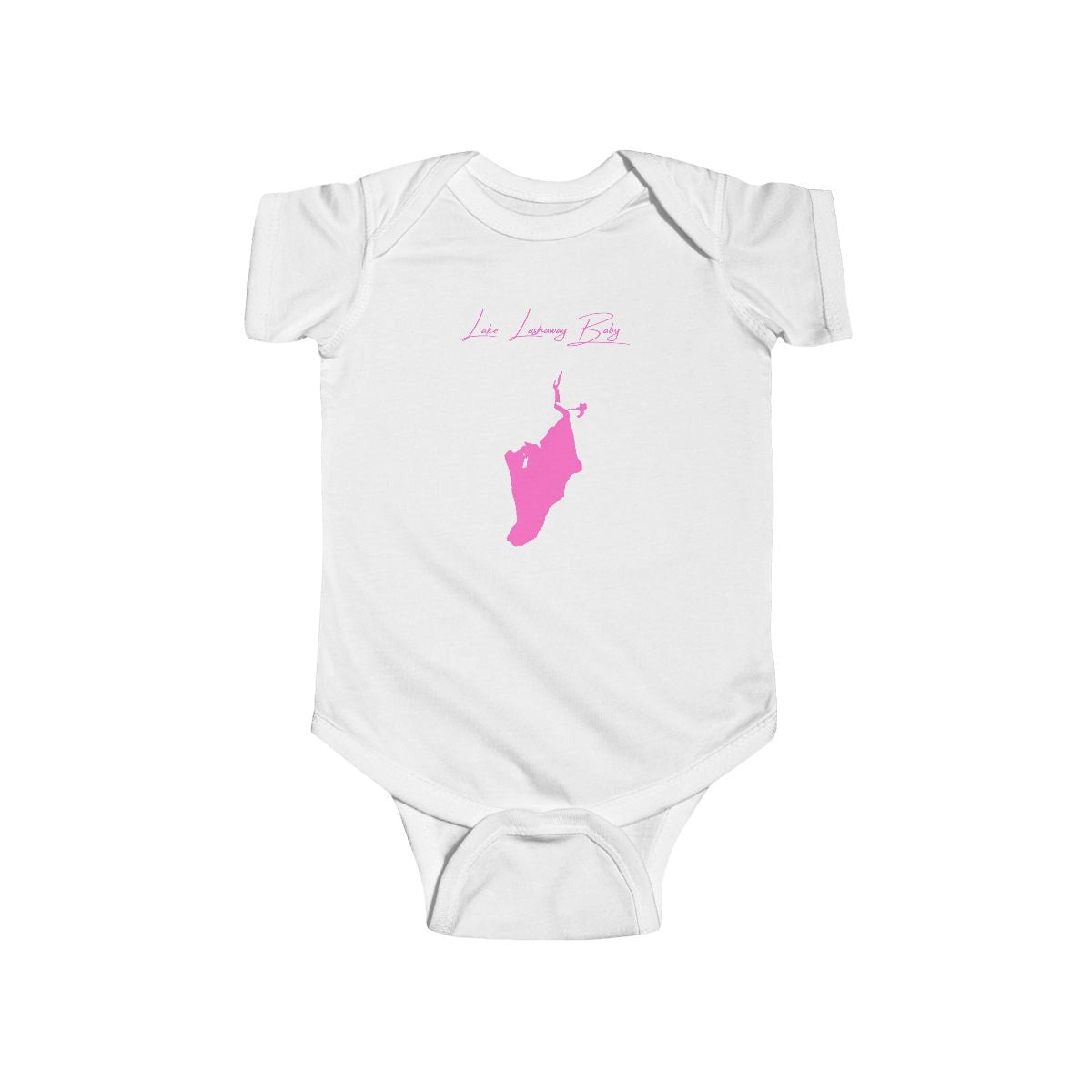Massachusetts  Lake  Lashaway  Onesie  front  position  view  from  front  white.webp