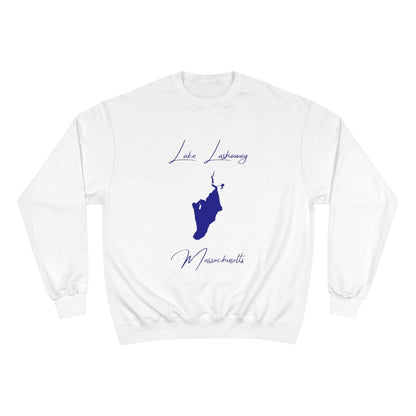 Massachusetts  Lake  Lashaway  Sweatshirt  front  position  view  from  front  white.webp