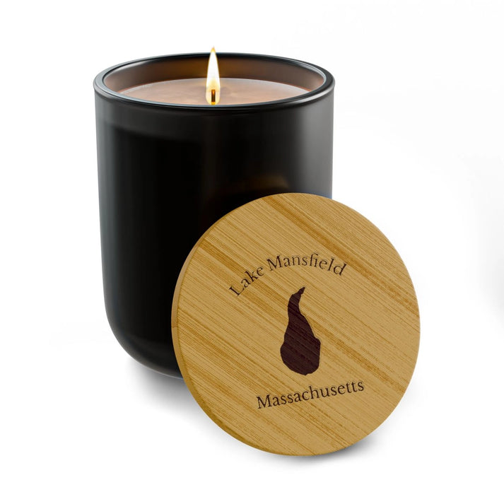 Massachusetts  Lake  Mansfield  Engraved  Candle  other  position  view  from  front  true  noir  (matte).webp