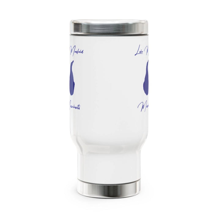 Massachusetts  Lake  Mansfield  Travel  Mug  other  position  view  from  front  14oz.webp