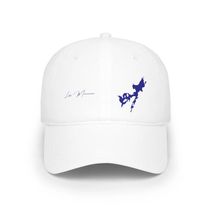 Massachusetts  Lake  Monomonac  Baseball  Cap  front  position  view  from  front  one  size.webp